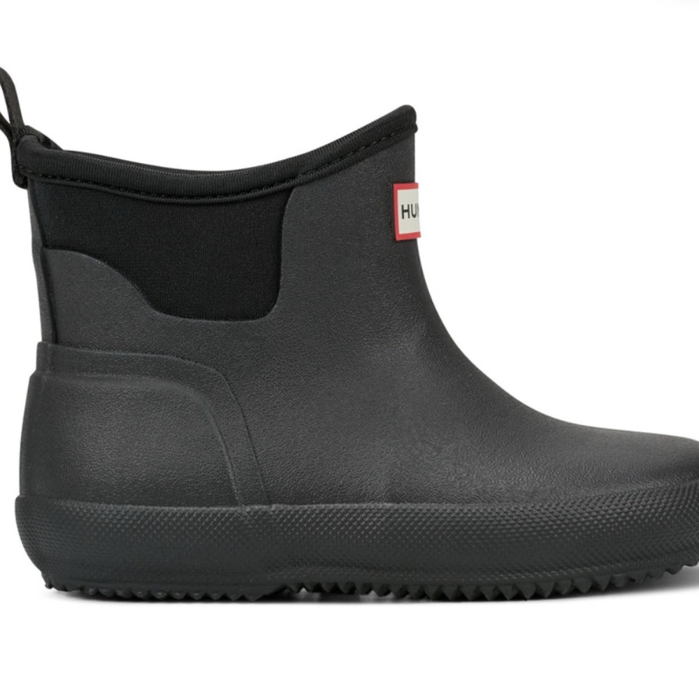 Hunter Kids Charcoal Rain Boots